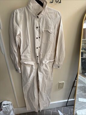For Days Women’s Cream Jumpsuit
